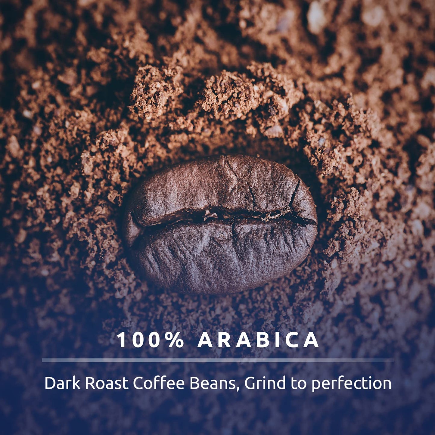 Caf Najjar, Turkish Coffee, 100% Arabica Coffee Beans, Ground Coffee, Dark Roast, Lebanese Coffee, Arabic Coffee, Coffee Beverages, Works with Turkish Coffee Machine. (1, 1 Pound)