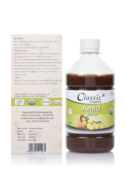 Classic Amla / Indian Goose Berry Juice - 500m