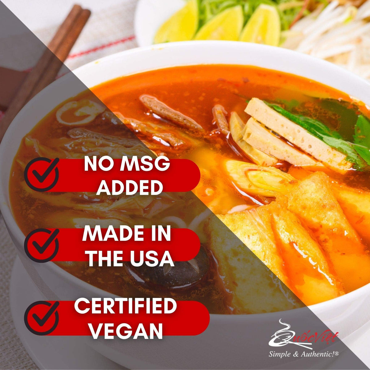 Quoc Viet Foods Vegetarian "Hue" Style Soup Base