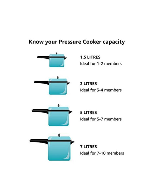 Hawkins Stainless Steel Pressure Cooker 5L