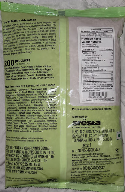 24 Mantra Organic Toor Dal 4 lbs