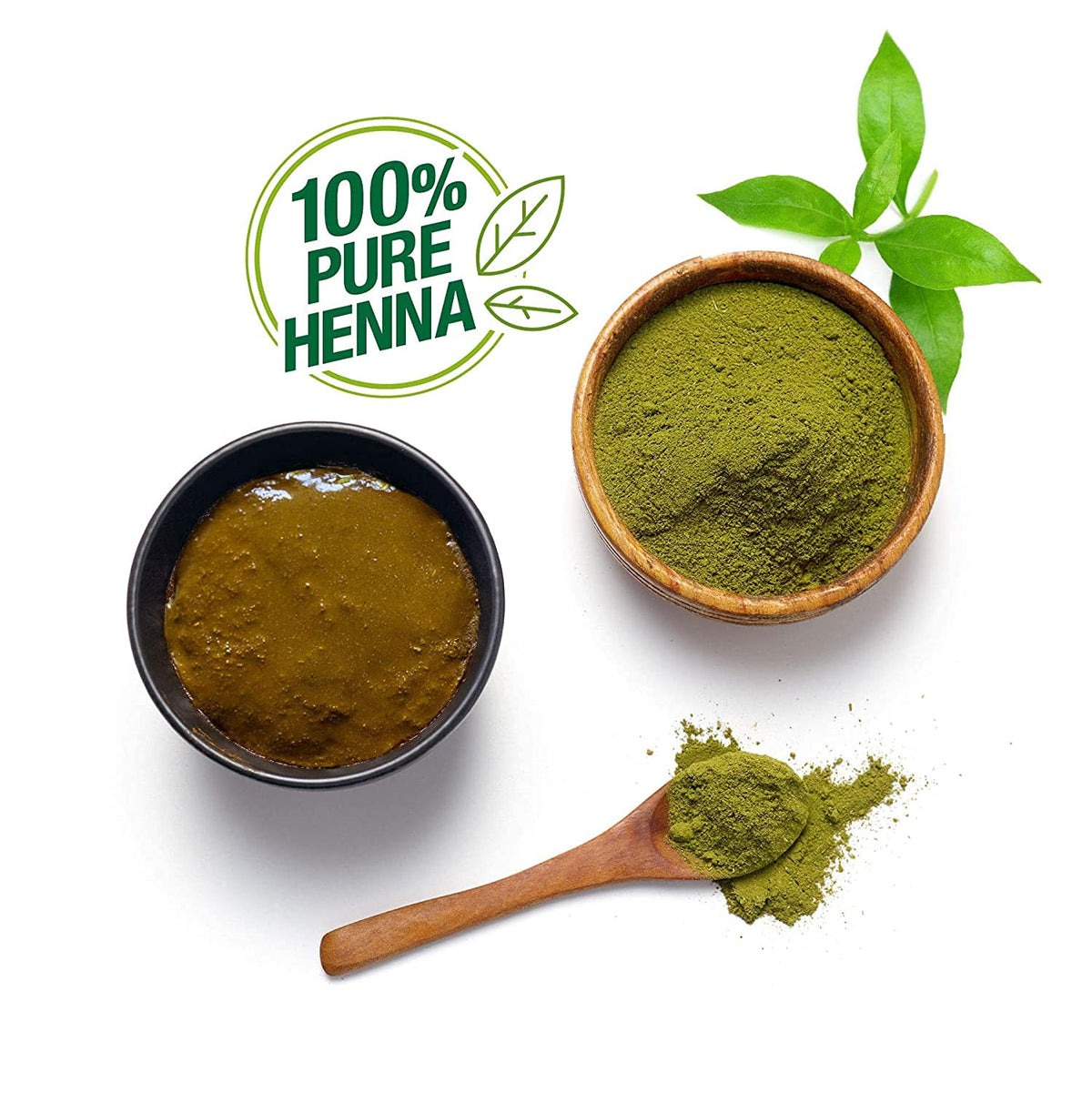 Nupur Natural Henna w/ Goodness of 9 Herbs for Silky & Shiny Hair 3 Pack (3 x 120 g) - Indian Hair Products