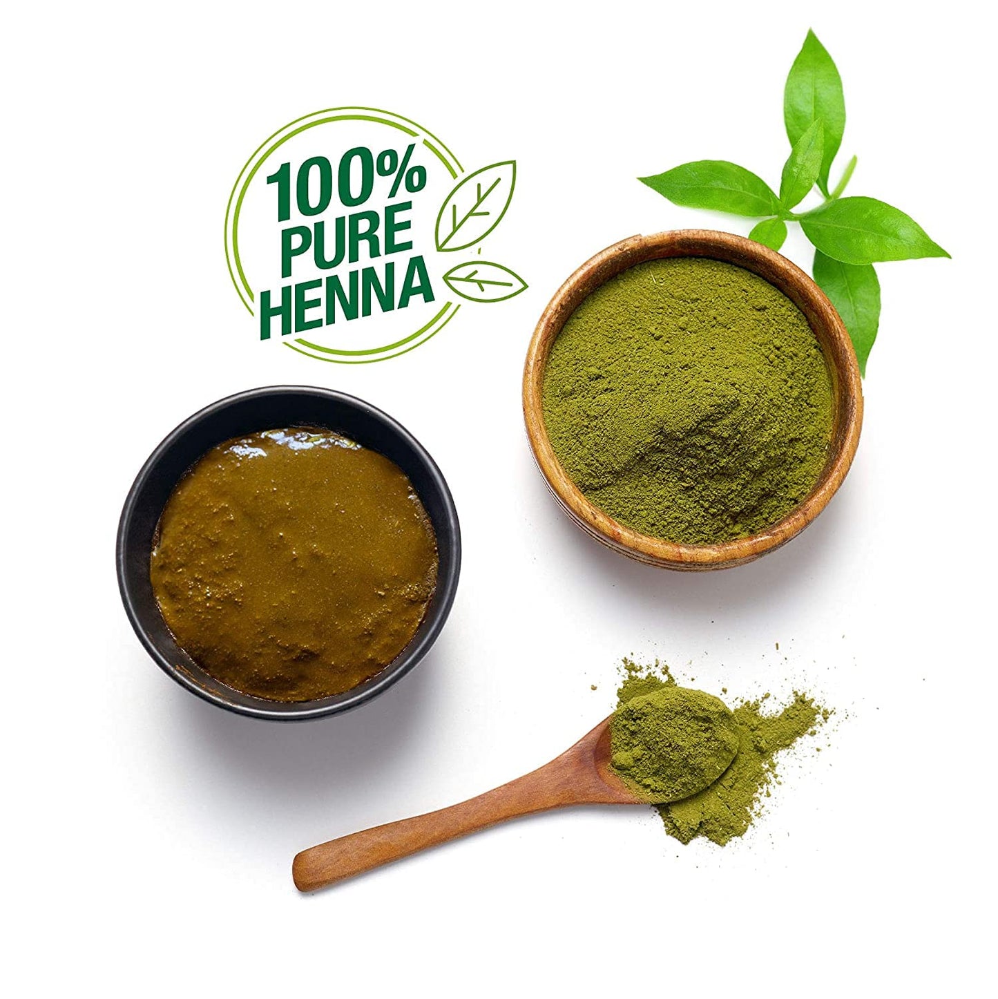 Nupur Natural Henna w/ Goodness of 9 Herbs for Silky & Shiny Hair 3 Pack (3 x 120 g) - Indian Hair Products