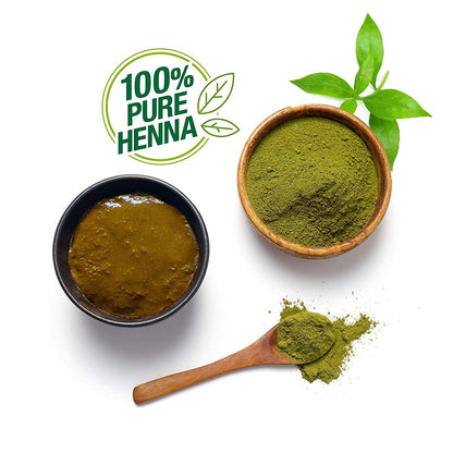 Nupur Natural Henna w/ Goodness of 9 Herbs for Silky & Shiny Hair 3 Pack (3 x 120 g) - Indian Hair Products