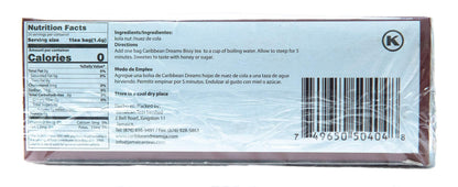 Caribbean Dreams Bissy Tea (Kola Nut), 24 tea bags (Pack of 3) by Caribbean Dreams