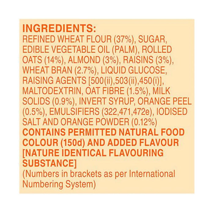 Britannia Nutri Choice- Oats Orange Cookies 450 gms