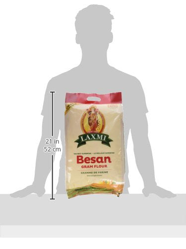 Laxmi Superfine Besan Gram Flour 10 lbs