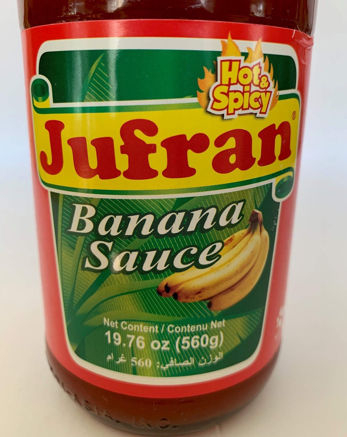 Jufran Hot and Spicy Banana Sauce, 19.76 oz (560 grams)