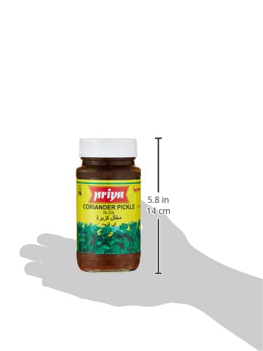 Priya Coriander Pickle 300 gms - Indian Pickles