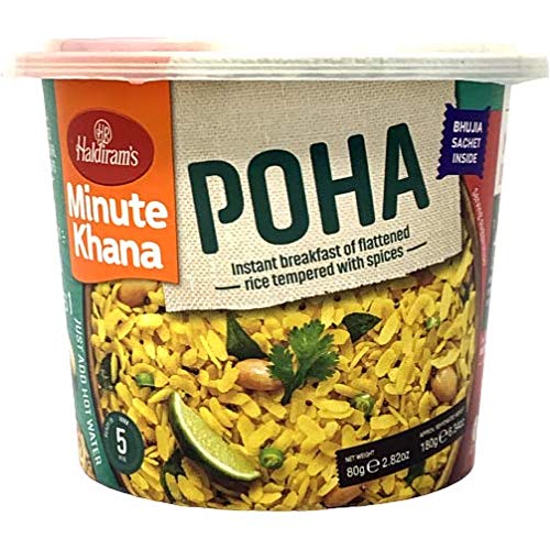 Pack Of 4 - Haldiram's Minute Khana Poha - 80 Gm