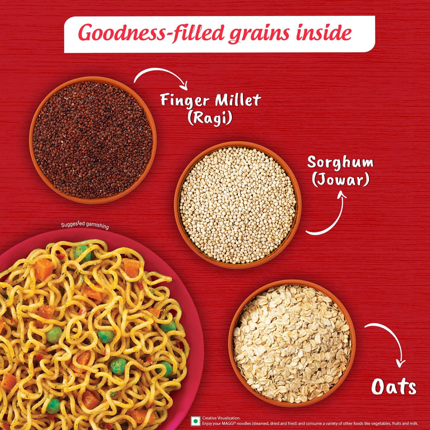 Maggi Masala Oats noodles 290 gms - Vermicelli Noodles