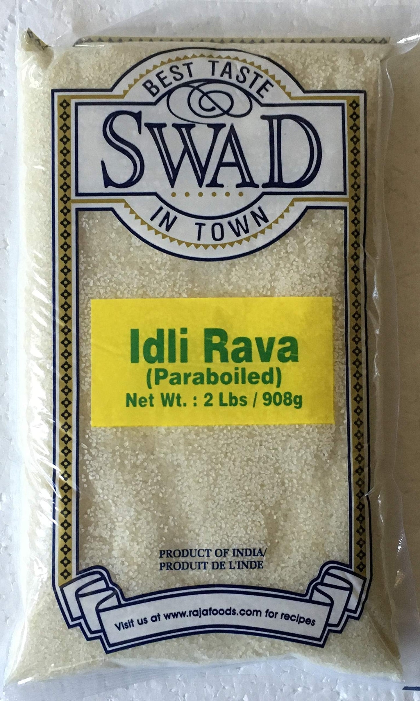 Swad Idli Rawa ( Ground Parboiled Rice) 2 lbs