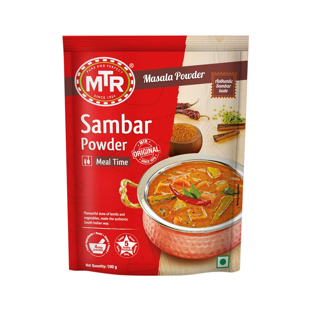 MTR Madras Sambar Powder 100 gms - Indian Spices