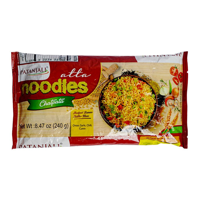 Patanjali Atta Noodles Chatpata (Pack Of 4) - 240g / 8.47 fl oz