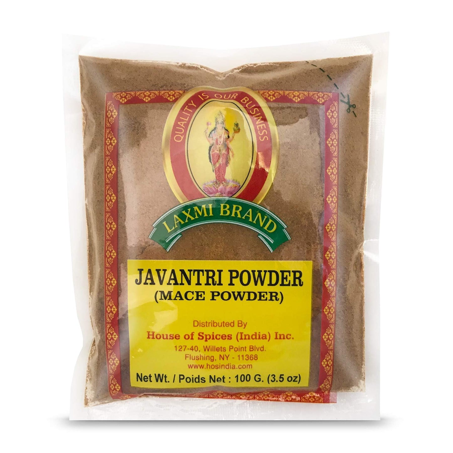 Laxmi Javantri Powder 3.5 Oz - Indian Spices