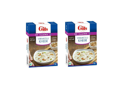 Gits Instant Vermicelli Kheer Dessert Mix, 100g (Pack of 2)