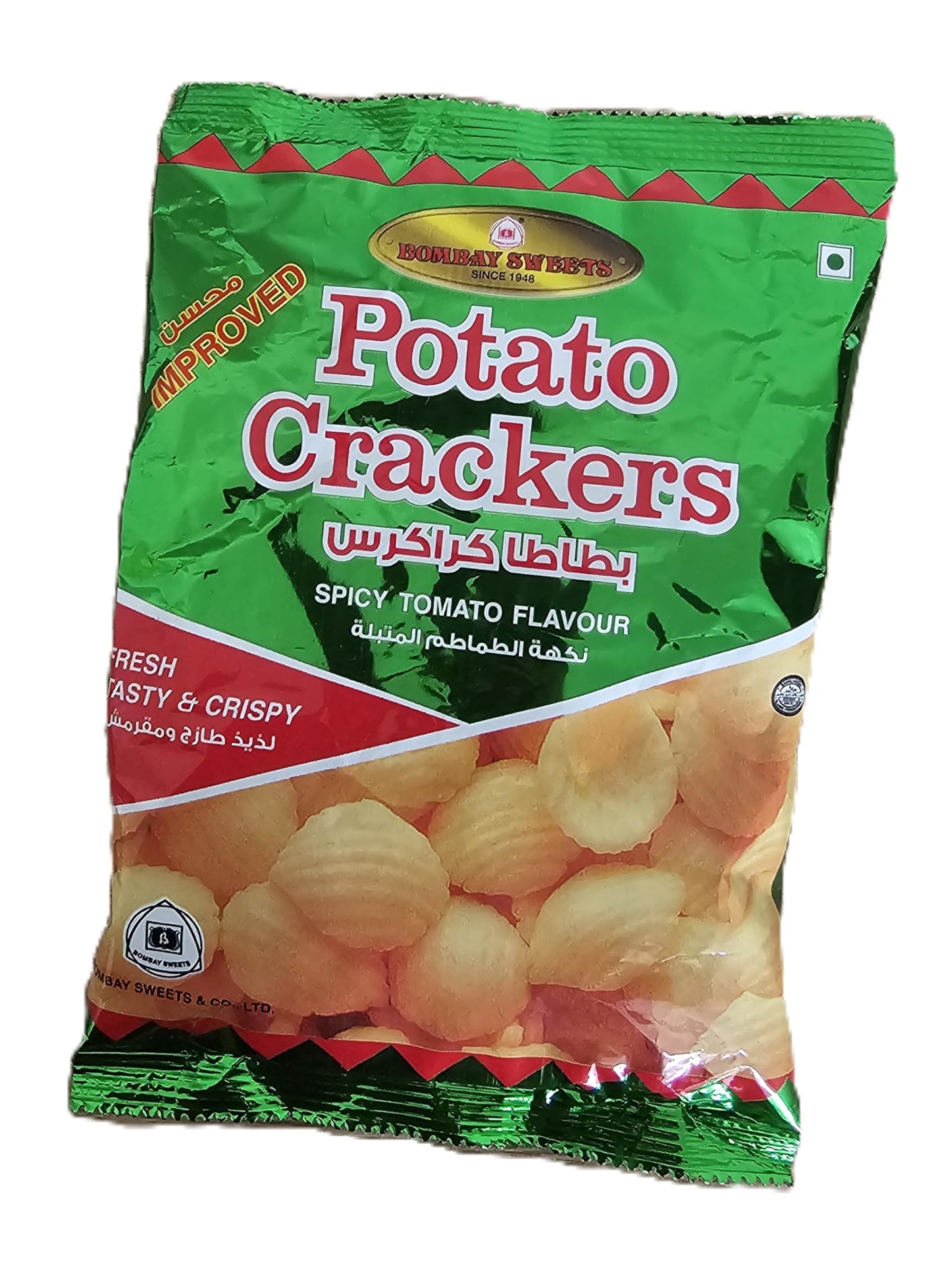 Bombay Sweets Potato Crackers (PACK OF 10)