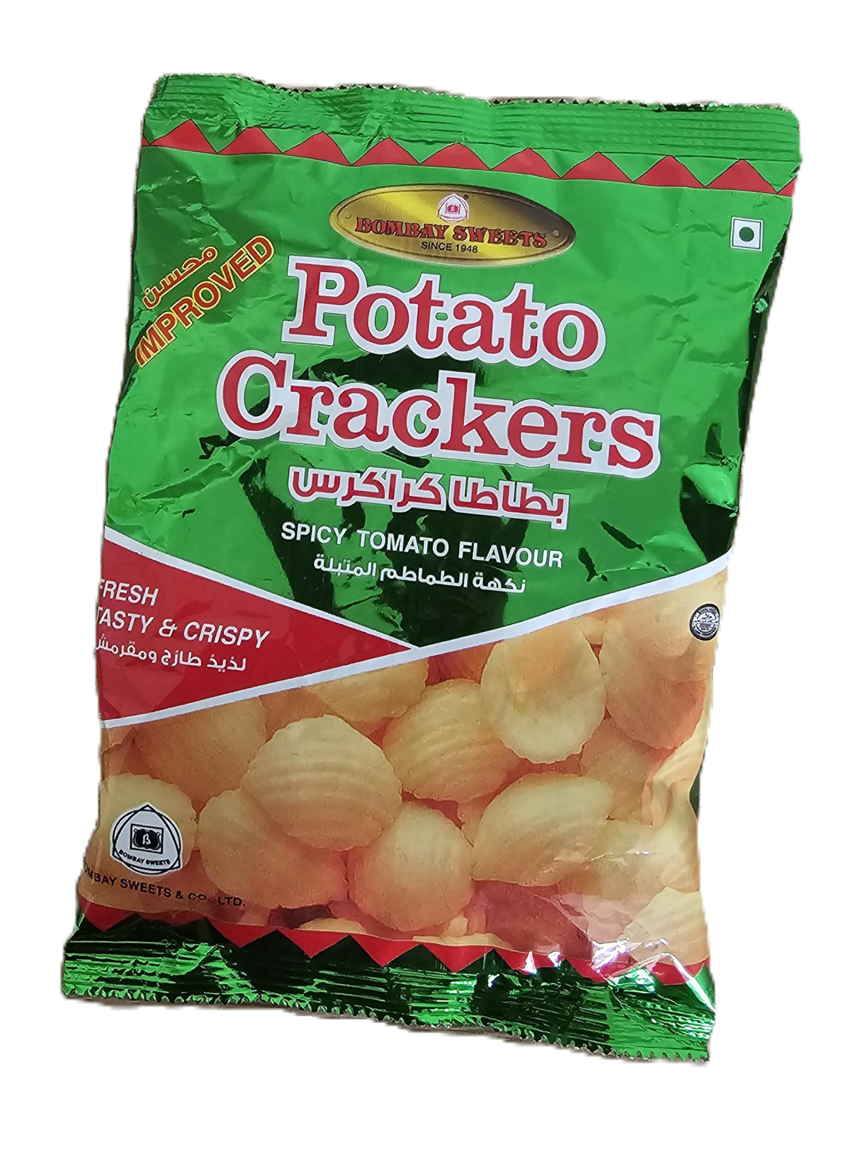 Bombay Sweets Potato Crackers (PACK OF 10)