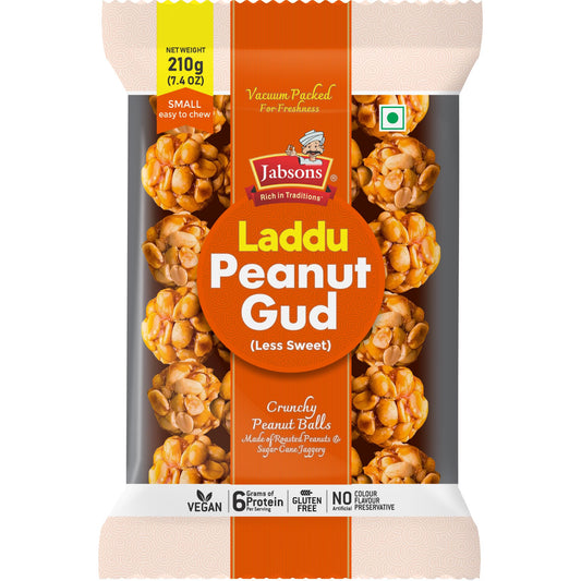 Jabsons - Laddu Peanut Gud (210g)