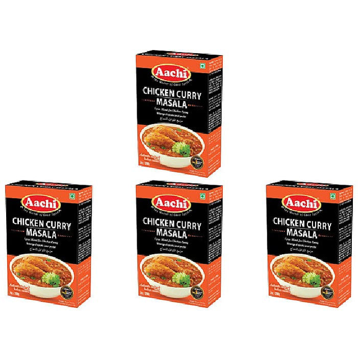 Pack Of 4 - Aachi Chicken Curry Masala - 200 Gm