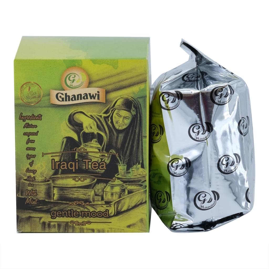 Ghanawi Black tea special blend with dry mint