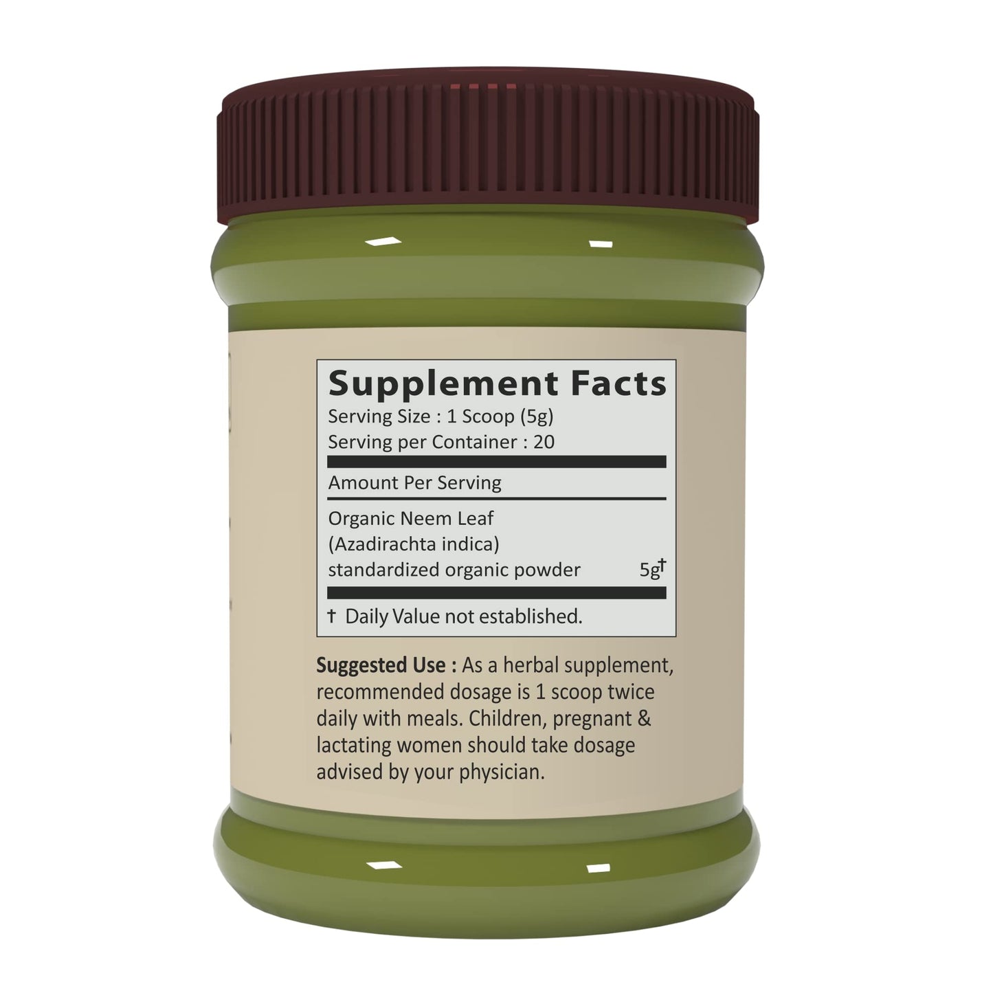 Vedaone USDA Organic Neem Powder (100 g)