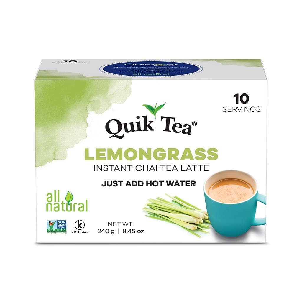 Quik Tea Lemongrass chai 10 pouches