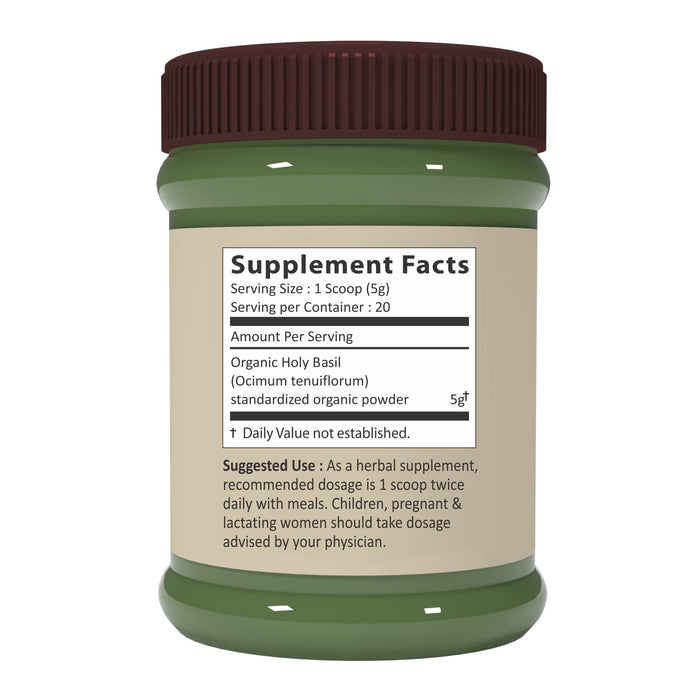 Vedaone USDA Organic Tulsi(Holy Basil) Powder - 100g