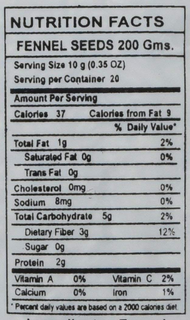 Swad Fennel Seeds 7 Oz - Food / Masala / Dal