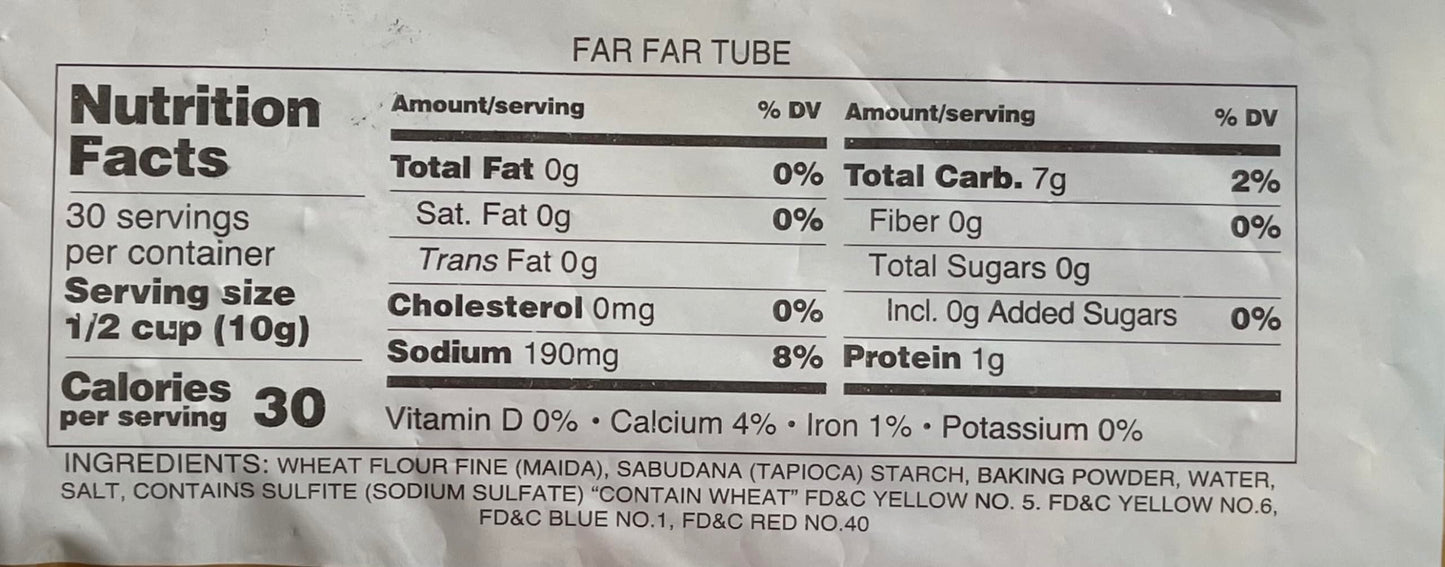 Swad Fryums Far Far Tube 300 gms - Food / Masala / Dal