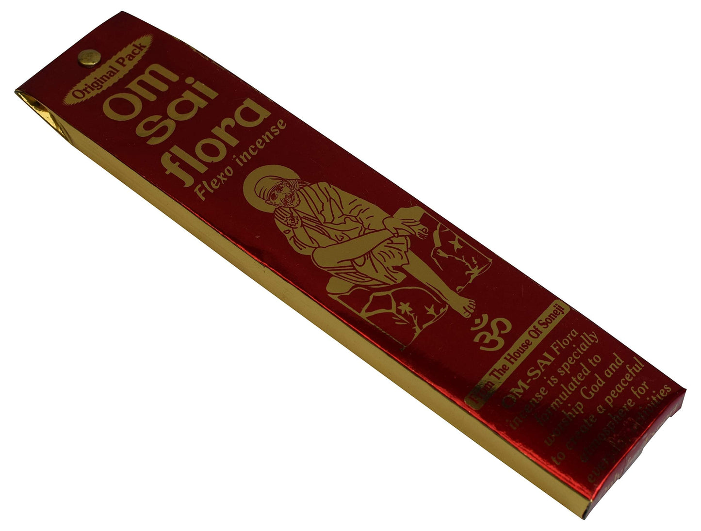 Om Sai Flora Flux Incense, 12 Packs - Incense Sticks