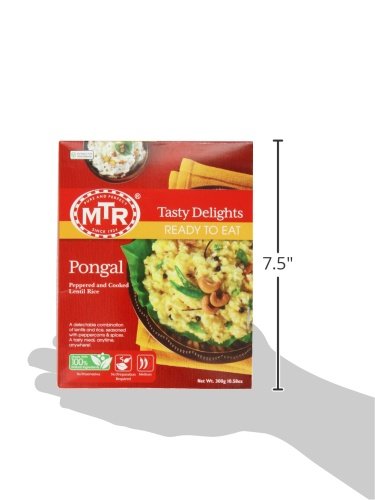 MTR Pongal, 10.5-Ounce Boxes (Pack of 10)