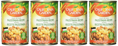 California Garden Fava Beans Palestinian Recipe 450g (4 cans)
