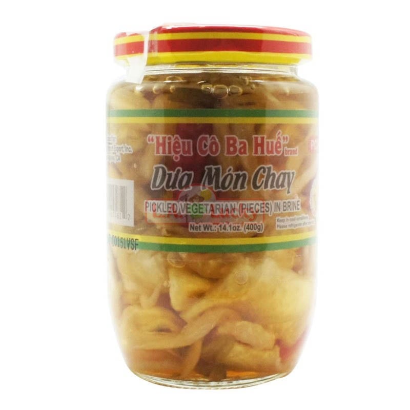 Dua Mon Chay Vegetarian Pickles in Brine 14.1 oz