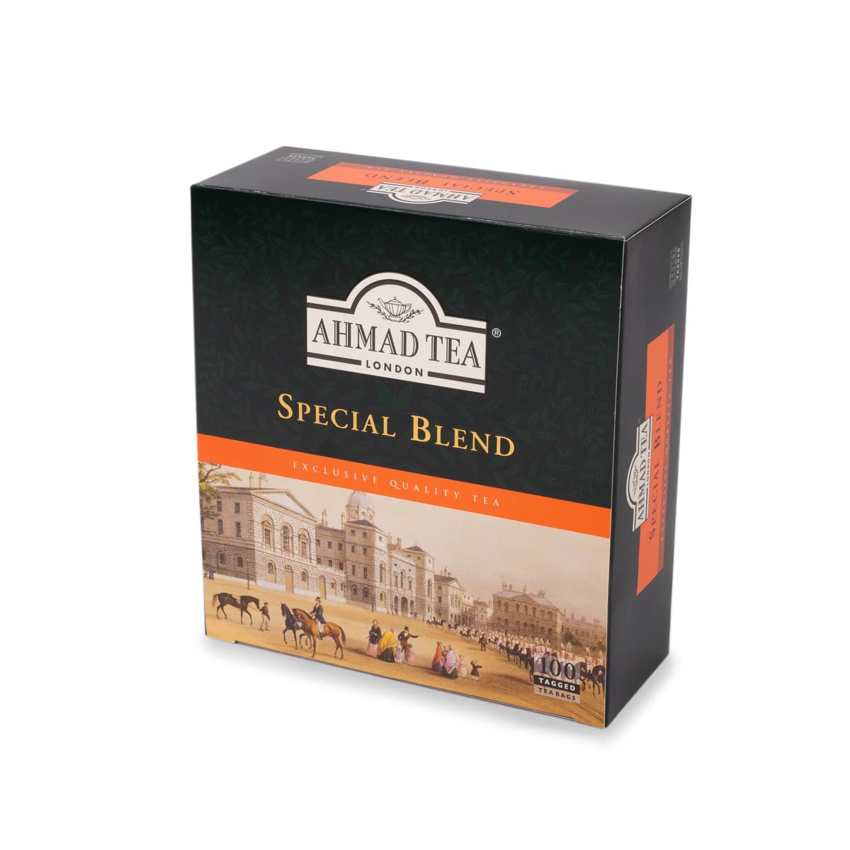 Ahmad Tea Black Tea, Special Blend Teabags, 100 ct - Caffeinated and Sugar-Free