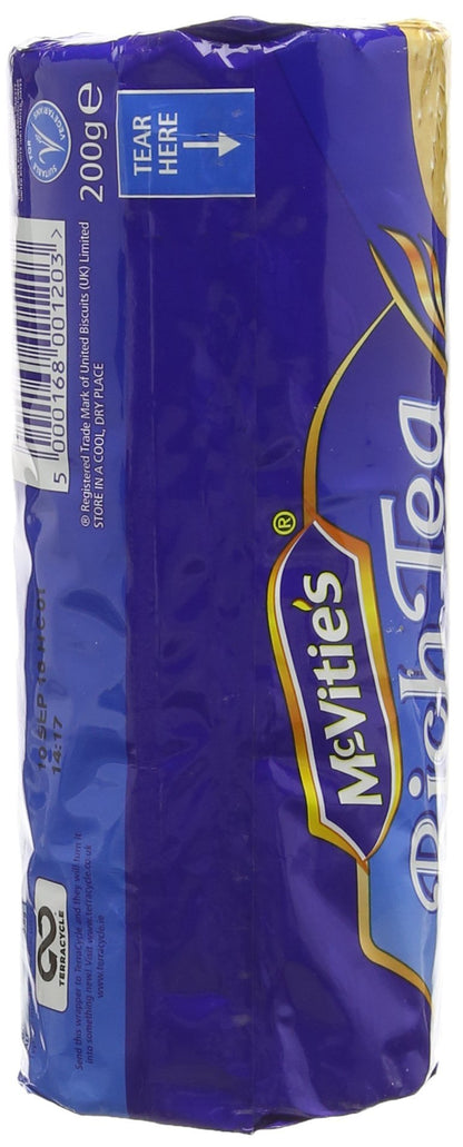 McVitie's Simply Classic Rich Tea Biscuits, 7.05-Ounce Package (Pack of 6)