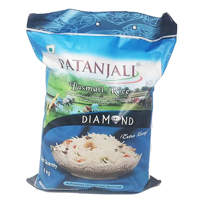 Premium Diamond Basmati Rice - 5 Kg Pack for Exquisite Dining Experience and Culinary Delight