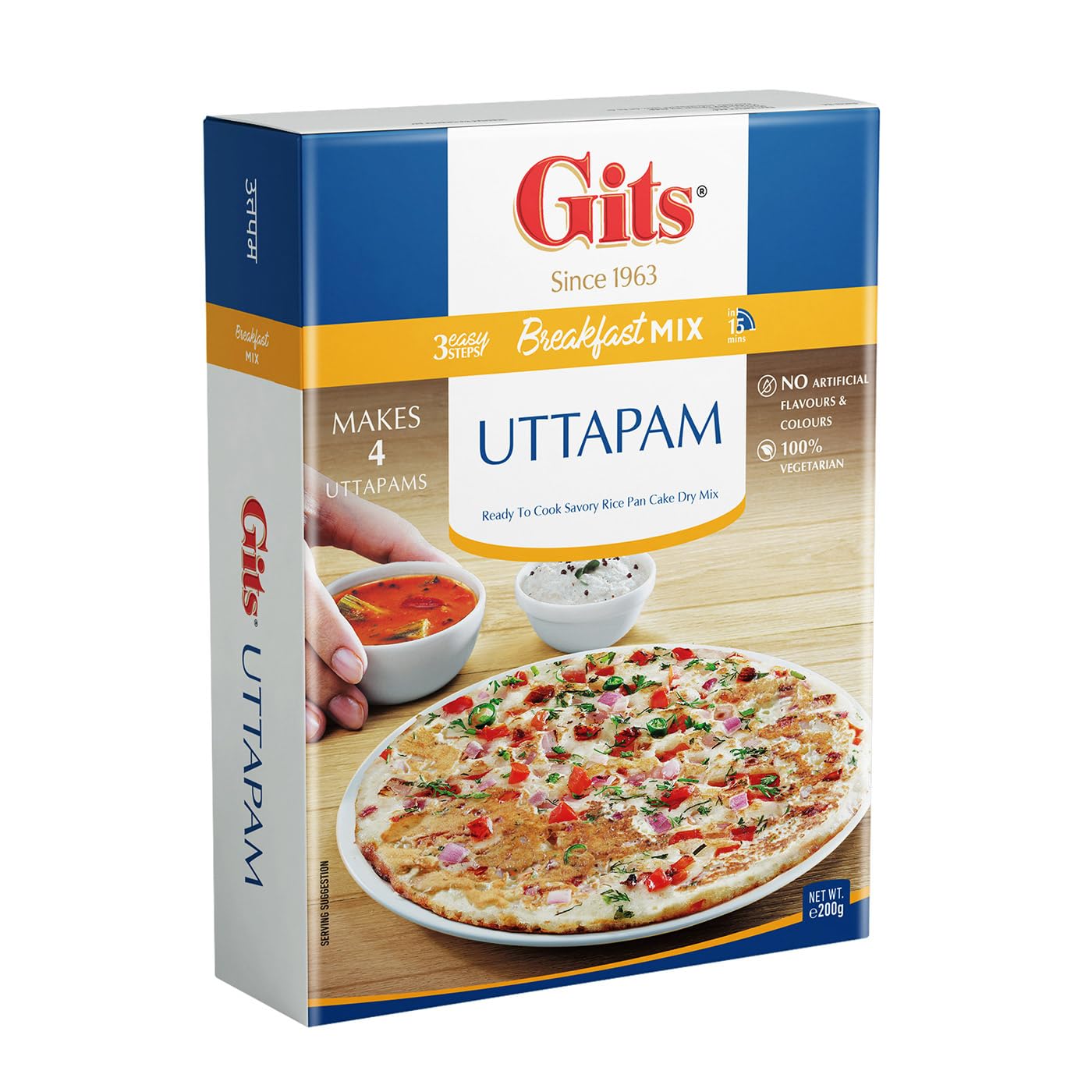 Gits Uttapam Dry Mix 200 gms