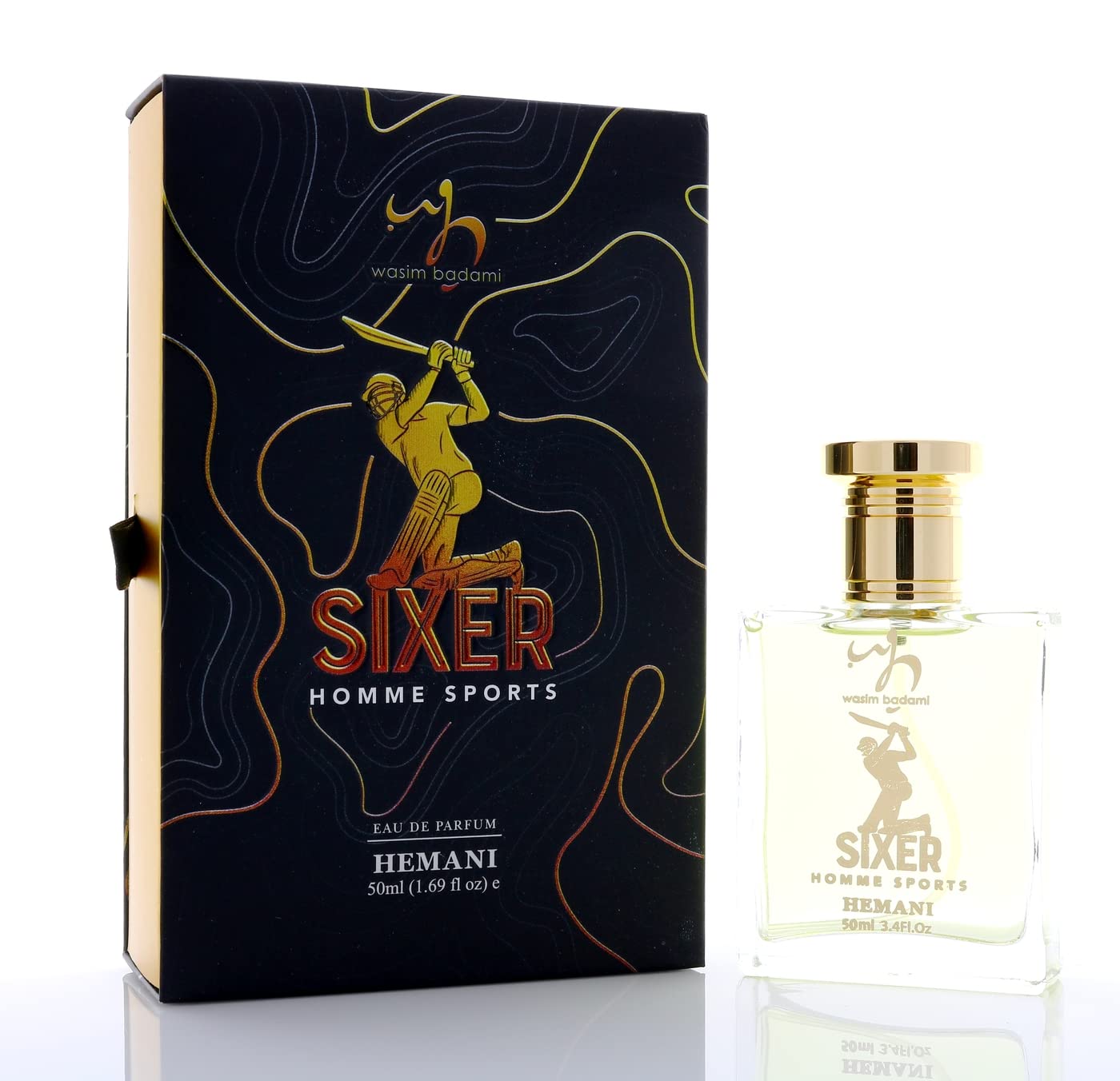 WB by Hemani T20 Collection Perfume Sports Sixer (1.7 FL OZ) 50mL - For Men