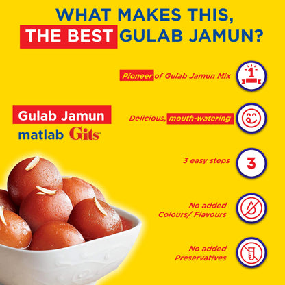 Gits Gulab Jamun dry mix 100 gms