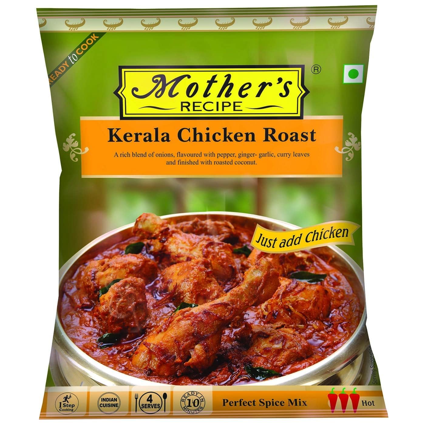 Mothers Recipe Kerala Chicken Roast Pouch, 100 g