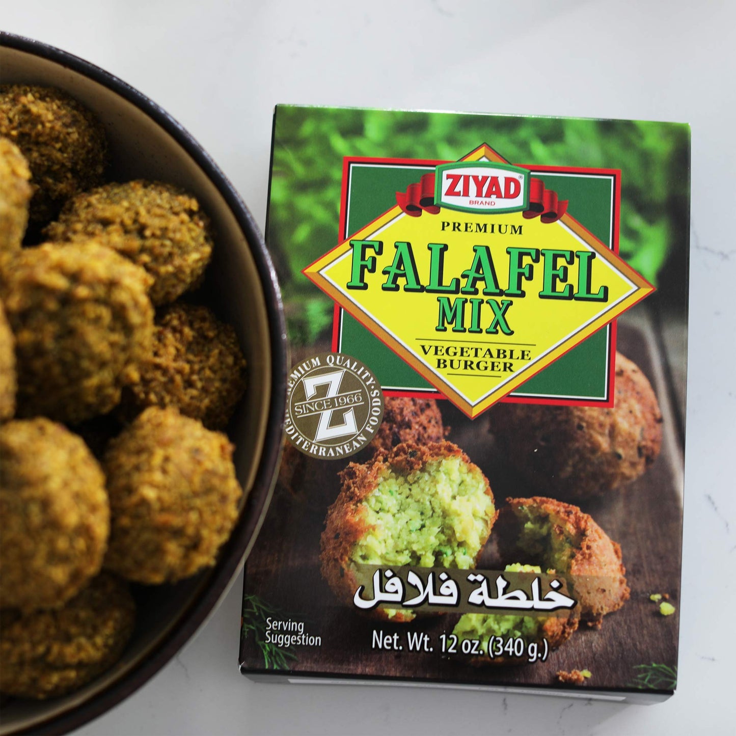 Ziyad Falafel Mix 12 Oz - Food / Masala / Dal