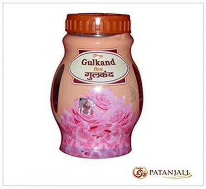 100 % Original 2 X 400 GM Patanjali Gulkand, Rose Petal Jam Sweet Preserve Of Rose Petals Herbal Product