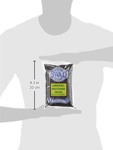 Swad Andhra Mustard Seeds 14 Oz - Food / Masala / Dal