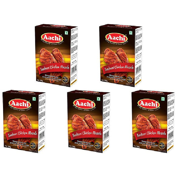 Pack Of 5 - Aachi Tandoori Chicken Masala - 200 Gm