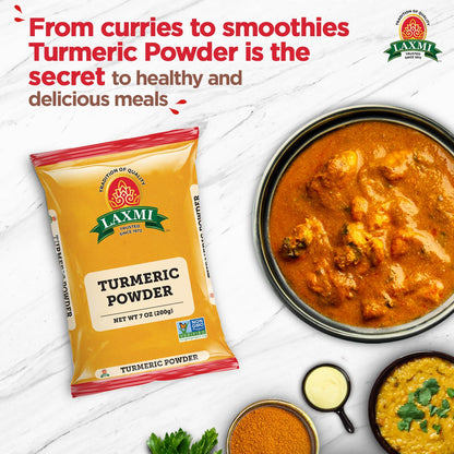 Laxmi Turmeric Powder 200 gms - Indian Spices