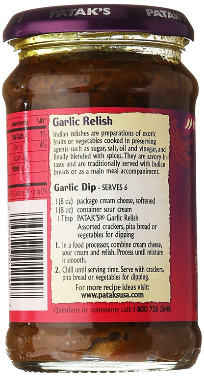 Patak's Garlic Pickle 10 oz