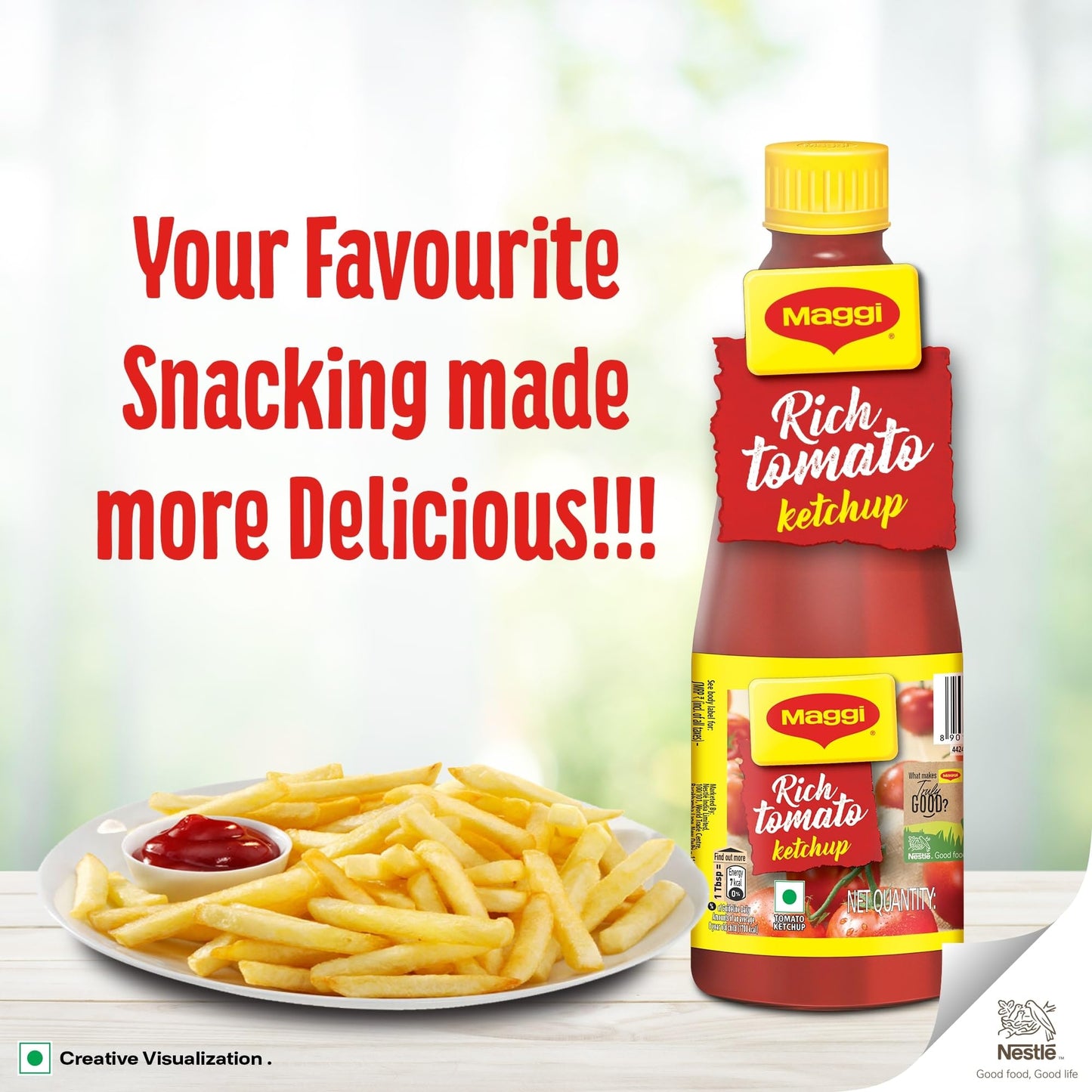 Maggi Rich Tomato Ketchup 1 kg - Sauce & Ketchup