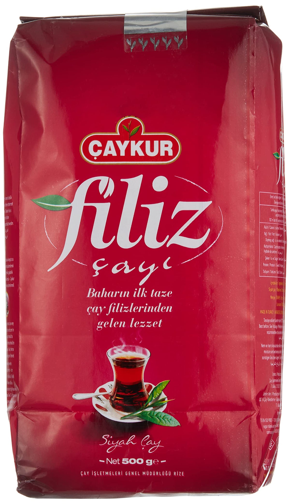 Caykur Black Tea, Filiz, 17.6 Ounce (Pack of 2)
