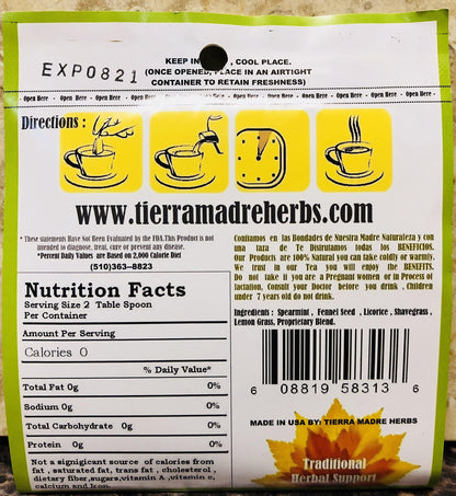 TIERRA MADRE ACIDE-S Reflux Tea 2 Pack